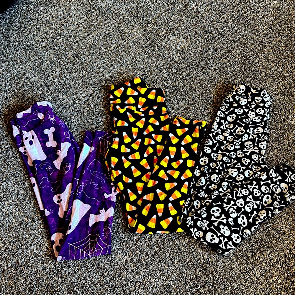 LulaRoe Girls Halloween Leggings